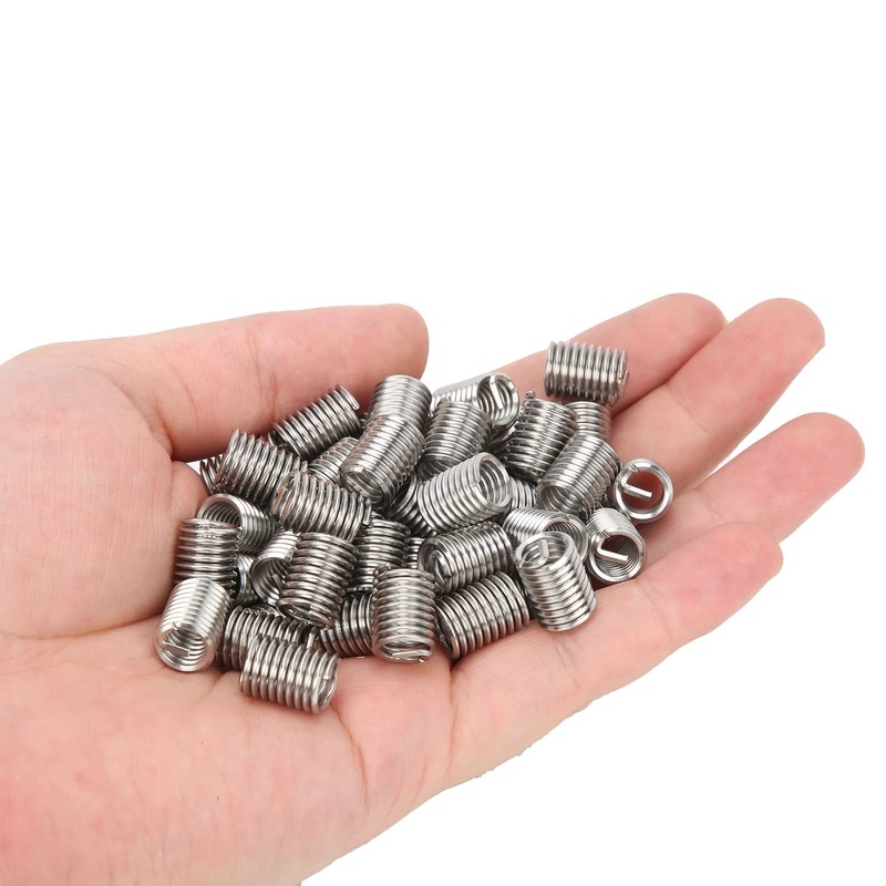 Pack of 50 Helicoils,Stainless Steel Wire Thread Repair Insert Assortment