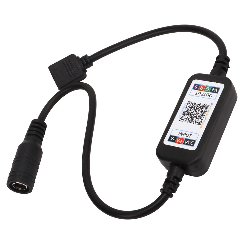 2 Pcs Mini LED Controller Bluetooth RGB Music Controller USB