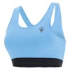 Macron Beatrix blue and black running bra