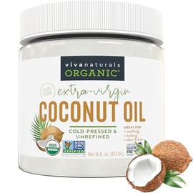 Viva Naturals Organic Extra Virgin Coconut Oil, 16 Ounce