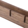 KINMADE Industrial Wine Racks Wall Mounted with Stem Glass Holder,Metal