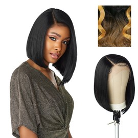 Sensationnel Butta Lace Wigs - Unit 1 Extra Wide 5 Inch Deep Parting Synthetic Preplucked Hairline Glueless Lacefront (MP/GOLD)