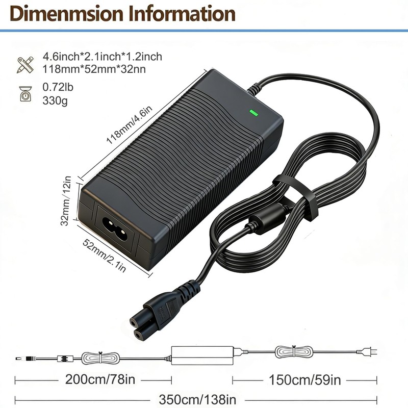 for WYBOT C1 Pro Charger Compatible with WYBOT C1 Pro/Max