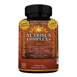 300 Tablets Tanning Capsules with Beta Carotene, Copper, Selenium, Lycopene, Dry Extract of Tomatoes, Vitamin C, D, E, B, Keeps and Prepares Golden Skin