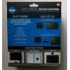 ClearTV Indoor Amplifying & Broadcasting Antenna, Flat Antenna, Black