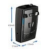 RAD2000 Laser Radar Detectors for Cars,Police Radar Detector with Long