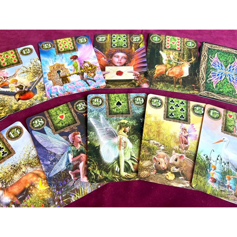 Oracle Cards Fortune Telling, 36 Count Fairy Renorman Oracle