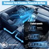 Grinsvalley 2 Set Portable Car USB Powered Auto Fan with