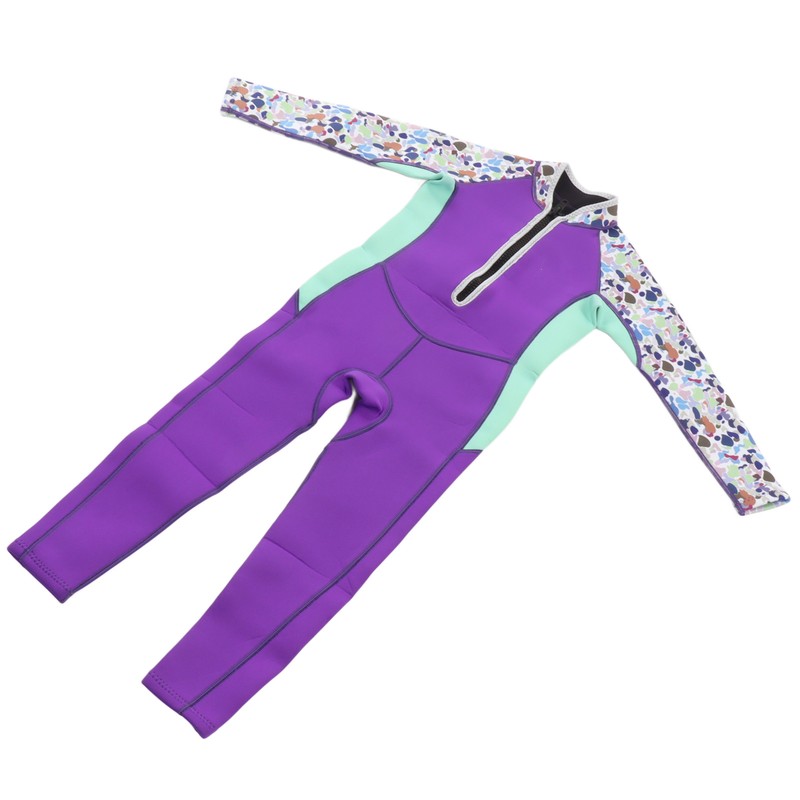 Kids Wetsuit 2.5mm Neoprene Long Sleeve Soft Elastic Thermal Toddler