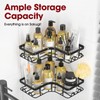 Sakugi Corner Shower Caddy - 2 Pack, Adhesive Shower Organizers,