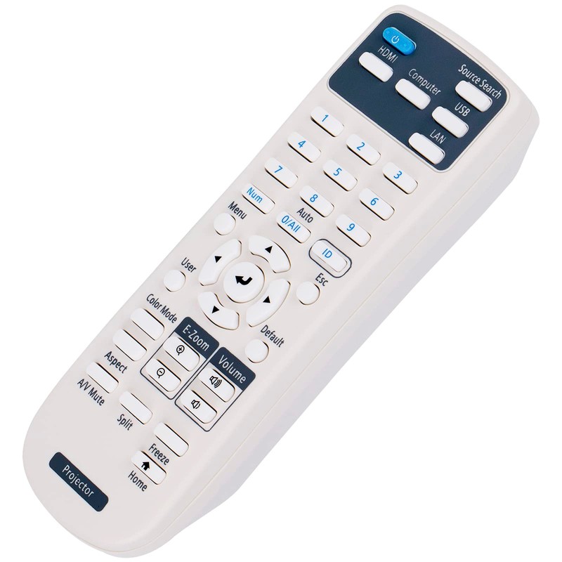 Allimity E10 Replacement Remote fit for Epson Multimedia Projector EB-992F