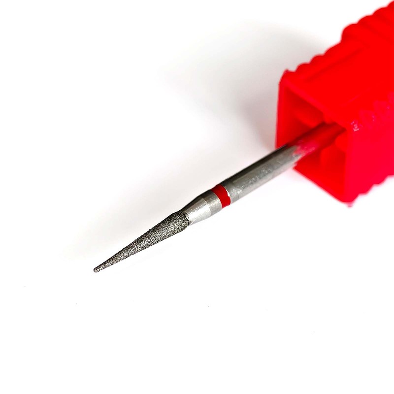 CHOOSE-IT Professional Diamond Nail Drill Bits for Russian Manicure, Pointy