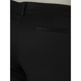 Lee Women's Plus Size Wrinkle Free Relaxed Fit Straight Leg Pant, Black, 22W Petite