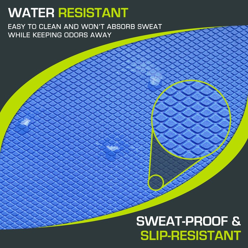 ProsourceFit Exercise Balance Pad, Non-Slip Cushioned Foam Mat & Knee