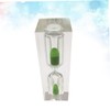 Mobestech Creative Sand Clock Timer Green Sandglass Decoration for Tooth