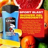 Lynx Recharge Shower Gel 3 in 1 Sport Refresh with