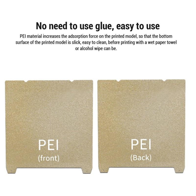 Garosa Double Sided PEI 3D Printer Build Plate for Ender