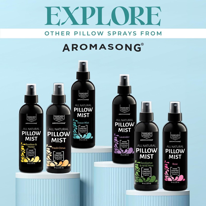 Aromasong Eucalyptus & Wild Mint Pillow Spray - All Natural