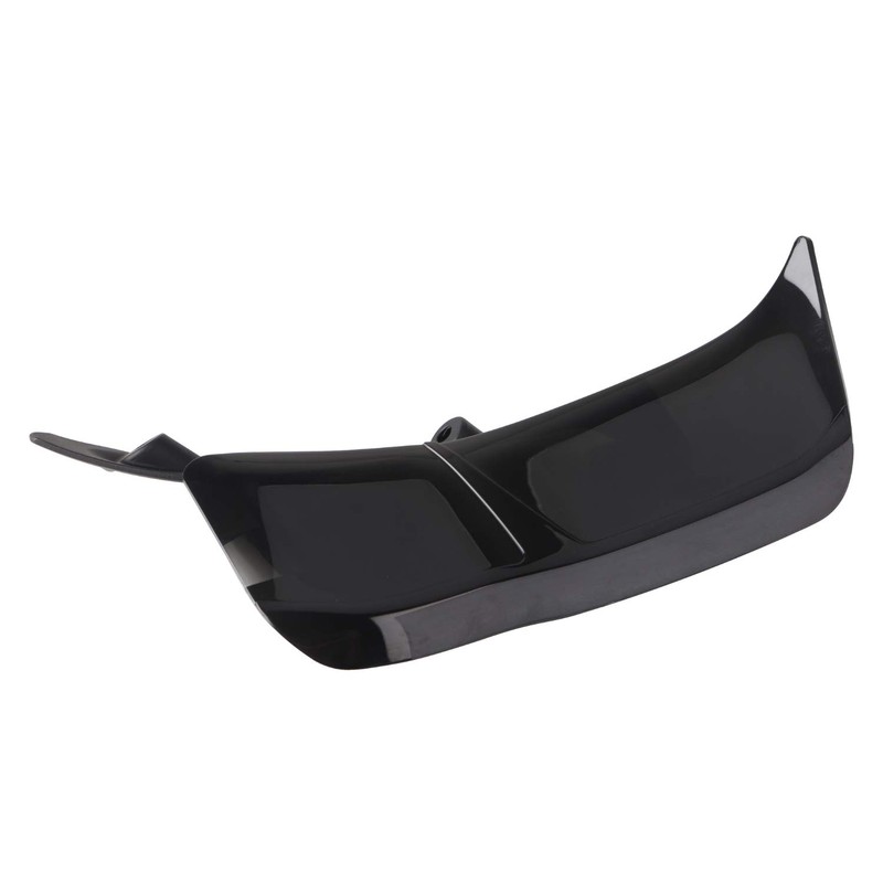 XMMT ABS Black Side Wing Adjustable Windshield Air Deflector for