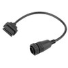 OBD2 Diagnostic Cable, 14 Pin to OBD2 16 Pin Adaptor