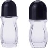 Clear Glass Roller Bottles with Plastic Ball,Deodorant Roll On Bottles