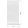 Lashuma Towel, 50 x 100 cm, Forest Green, Soft Linz