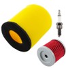 TOPREPAIR Air Filter for Suzuki Eiger King Quad 400 Vinson