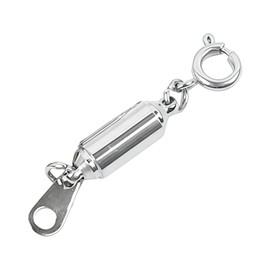 QUANTALY Necklace, Magnetic Clasp, Detachable, Magnetic Clasp, Stainless Steel, Magnetic Clasp, Strong, Magnetic Clasp, Accessory Parts, Chain Clasp, Plug-in Type, Won't Fall Off, Easy to Put On and