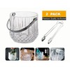 Crystal Ice Bucket,Wine Buckets for Parties, Ice Container Bucket Portable