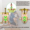 Sliding Mirror Closet Door Rollers Replacement Hardware Fits Contractors Part