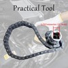 Automotive Oil Filter Chain Wrench Adjustable Oil Filter Wrench Double