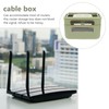 Gadpiparty Cable Organiser Box for Home Desk Power Strip Holder
