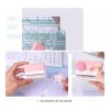 Perforadora De Papel Blanca, Capacidad Suelta De 6 A 3