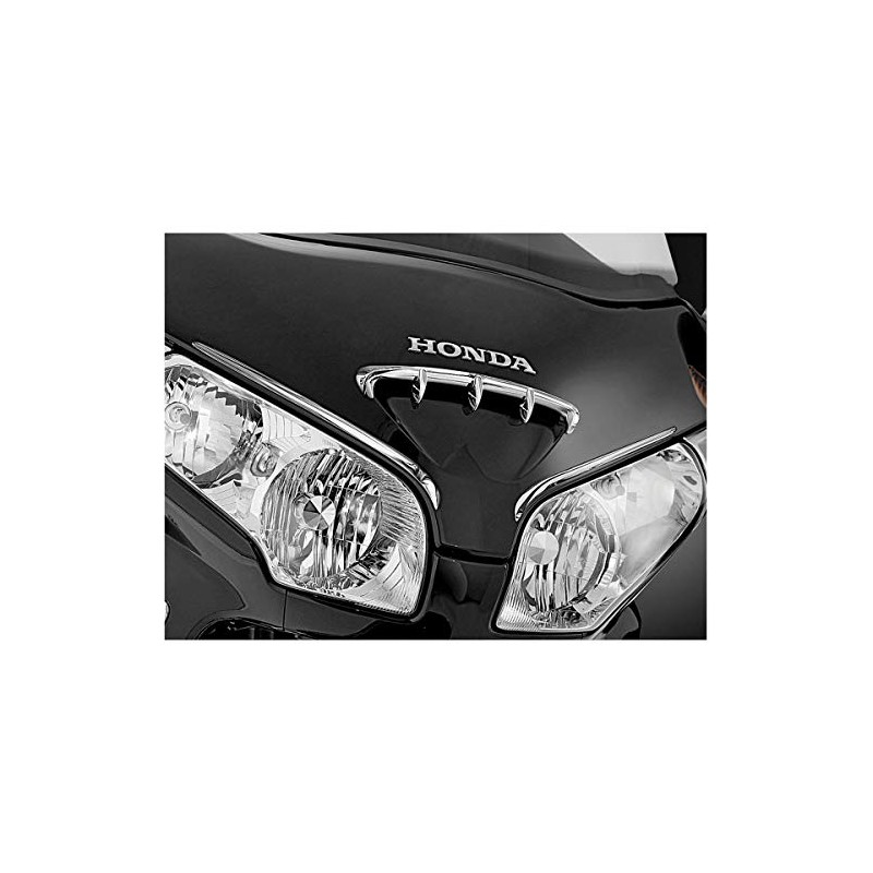 Kuryakyn 7322 Motorcycle Accent Accessory: Fairing Scoop Trim for 2001-10