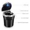 G59C Car Ashtray with LED Lighting and Cup Holder -