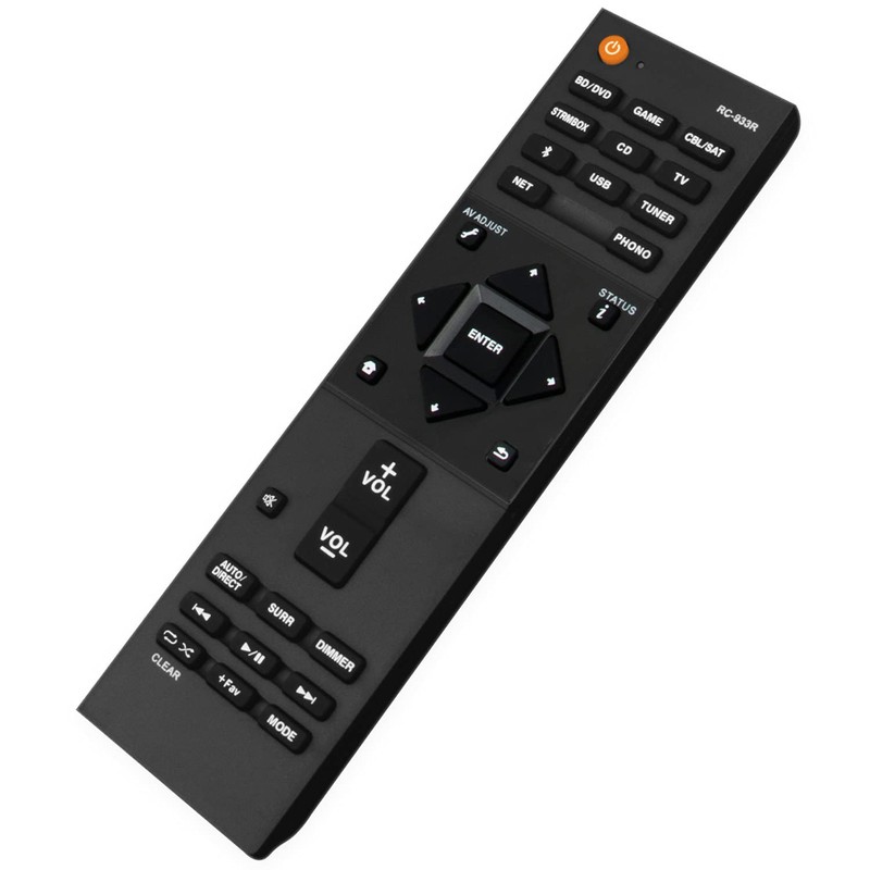 RC-933R Replacement Remote Control Applicable for Pioneer AV Receiver VSX-S520D