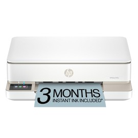 HP Envy 6155e Wireless All-in-One Color Inkjet Printer, Portobello, Print, scan, copy, Duplex printing Best-for-home, 3 month Instant Ink trial included, AI-enabled (714L5A)