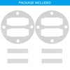 PATIKIL Central Pneumatic Compressor Parts, 2 Sets Replace Freight Air