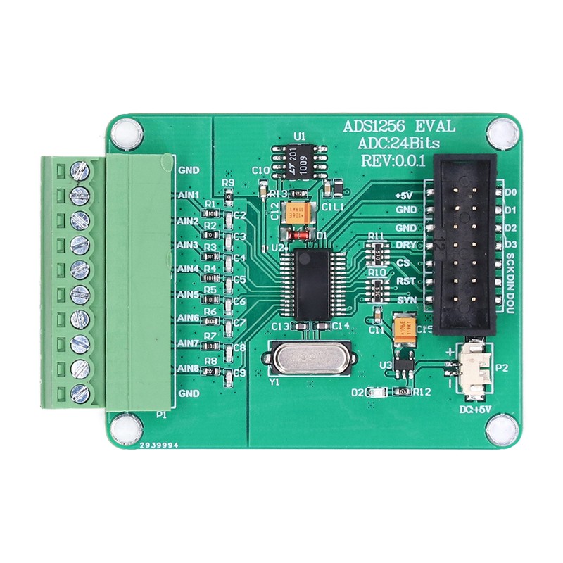 Data Acquisition Module 24 Bit 8 Channel High Accuracy ADS1256
