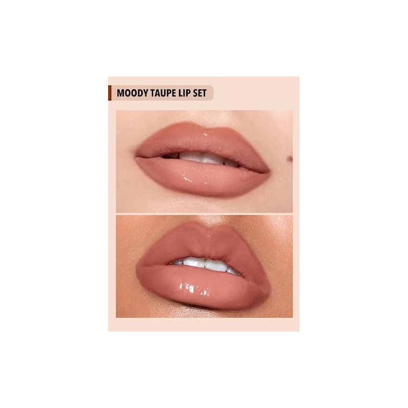 Soft 90S Glam Lip Liner and Lip Duo Set -