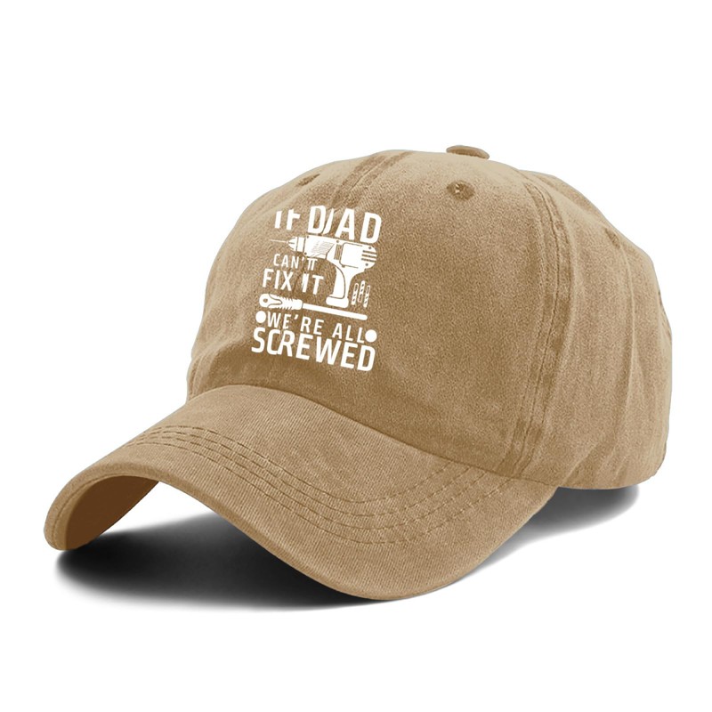 Dad Hats for Men | Cotton Trucker Hat Adjustable Washed