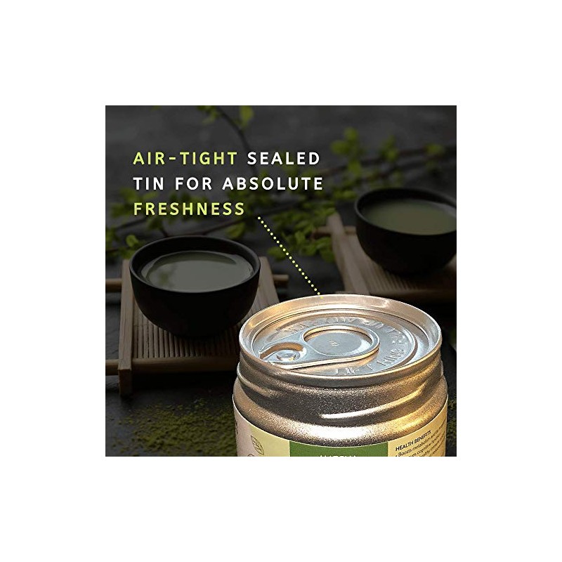 Organic Matcha Green Tea Powder - Ceremonial Grade from Uji,