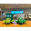 JOD® Funny Turtle Coaster 3D Printed Expressive Face with Liftable