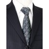 [COLORATA] Carolata Shark Pattern Necktie (100% Silk / Jacquard Woven),