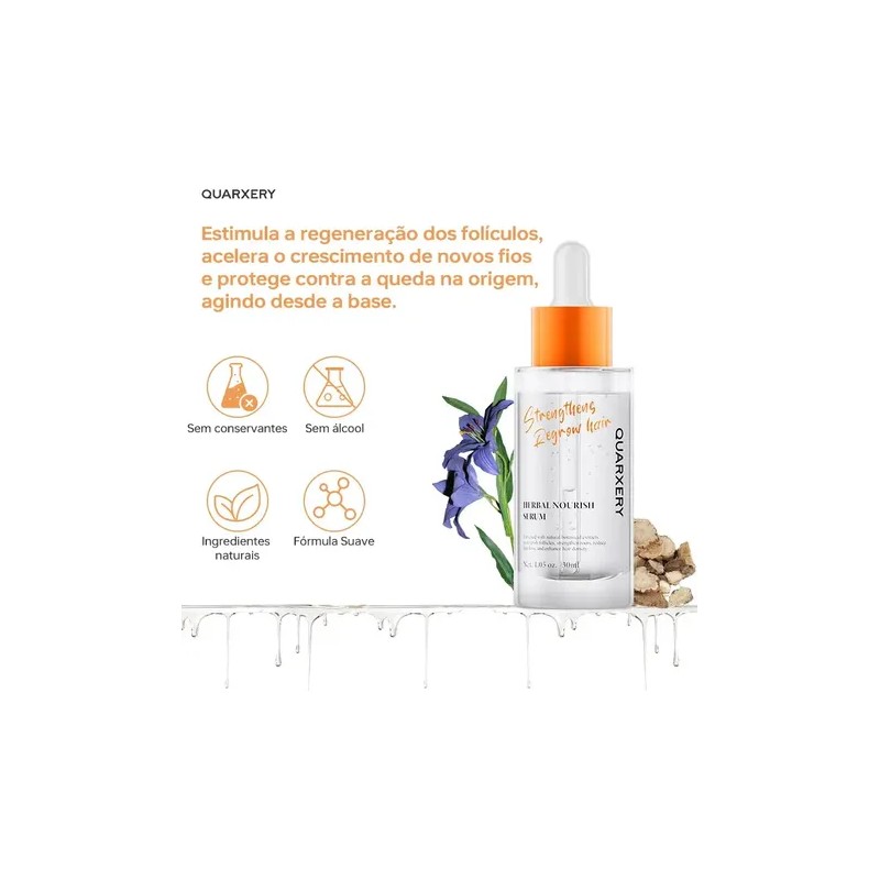 Quarxery Serum Capilar Anticaída con Biotina - Tratamiento para el