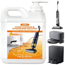 5L Floor Cleaning Solution,Floor Cleaner for Mopping with Tineco,Deep Cleaning &Deodorizing for Roborock,Compatible with Saros Series,S8/S7 Series,Q Revo/Q Series,iFLOOR Series Wet Dry Vacuum