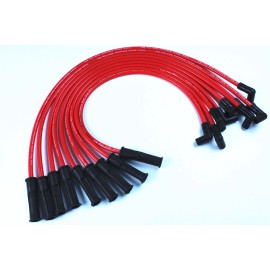 RSRACING HEI Spark Plug Wires Set 90 to Straight For Chevy SBC BBC 350 383 400 454 V8