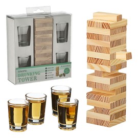 Drunk Tower Drinking Game 16.5 cm