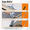 Screen Repair Tools, 6 in 1 Window Screen Installation Kit