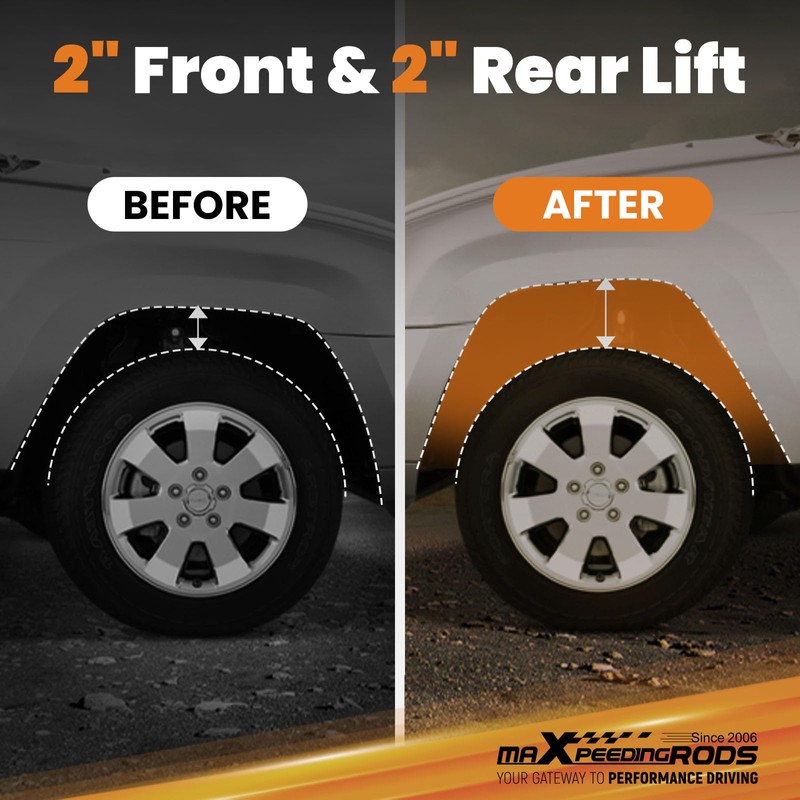 maXpeedingrods 2” Front & Rear Lift Kit for Honda CRV
